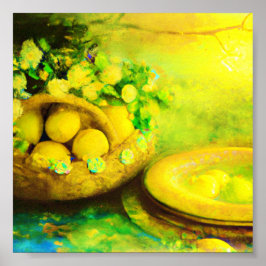 Antika citroner poster