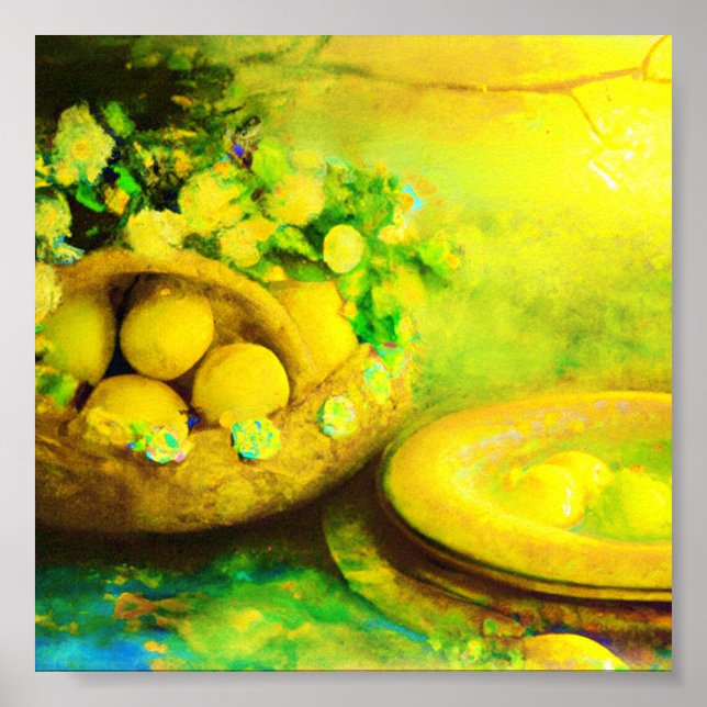 Antika citroner poster (Framsidan)