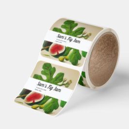 Antika fikon - personliga etiketter för sylt