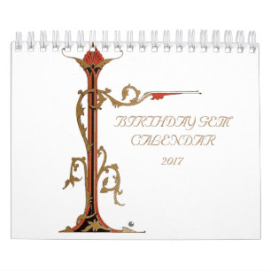 Antika födelsedagGems Kalender