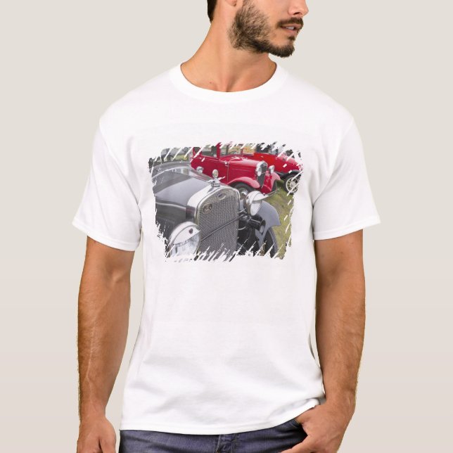 Antika Ford-bilar Tee Shirt (Framsida)