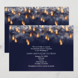 Antika Hängande Glödlampor Rustik Bröllopsdekor Inbjudningar