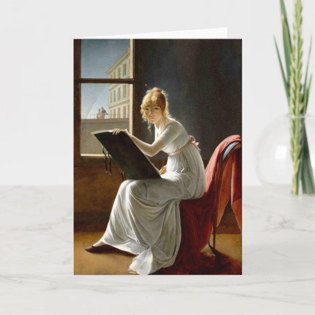 Antika målninghälsningkort 49 kort (Framsida)