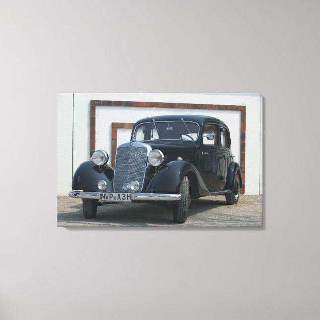 antika merceder 3 canvastryck (Framsida)
