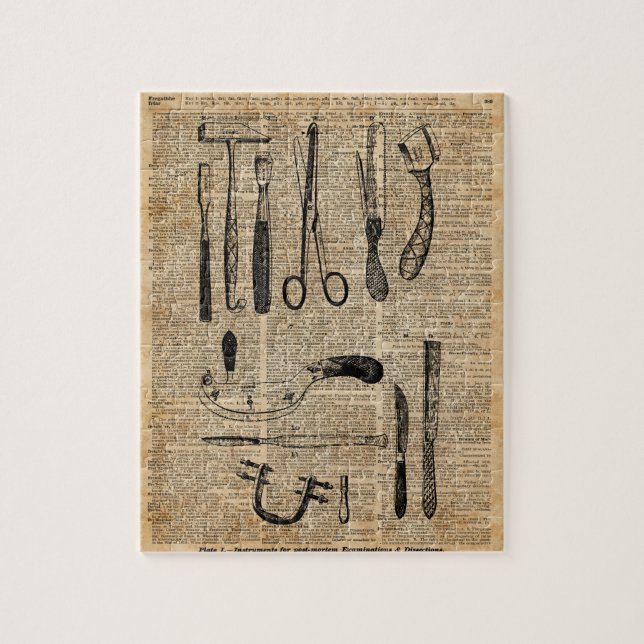 Antika Necropsysatser, Zombie Apoalypse, Pussel (Vertikal)