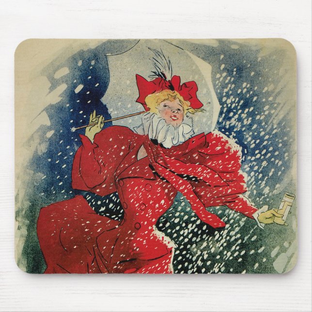 Antika Pastiller Geraudel hostdroppar i Art Nouvea Musmatta (Framsidan)