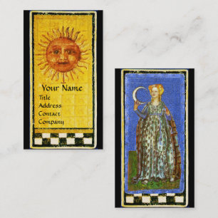 ANTIKA RENAISSANCE/SOL OCH MÅNE VISITKORT
