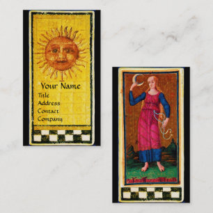ANTIKA RENAISSANCE/SOL OCH MÅNE VISITKORT