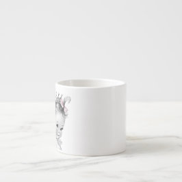 Antika Rosa Prinsessa Småbarnskopp Espressomugg