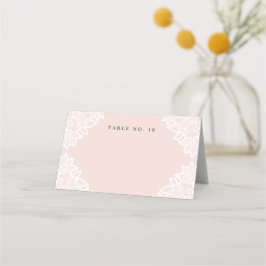 Antika spets dop bord tält namnkort placeringskort