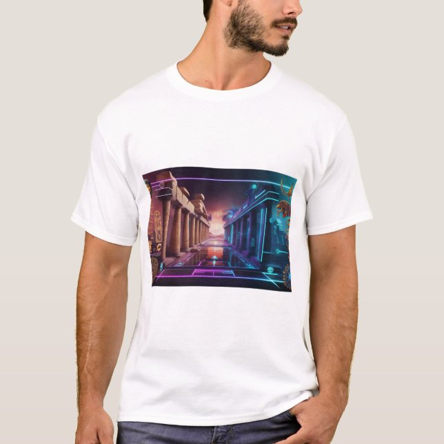 🔱 antika tider: tidslösa formgivningar för modern t shirt (Framsida)