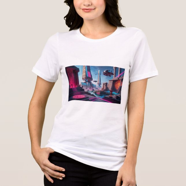 🔱 antika tider: tidslösa formgivningar för modern t shirt (Framsida)