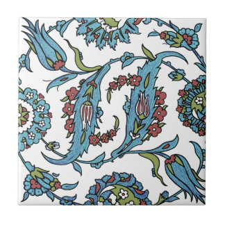 Antika turkiska blom- Composision Kakelplatta