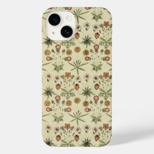 Antika viktorianska William Morris trädgårdsblommo