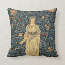 Antika William Morris floror Kudde