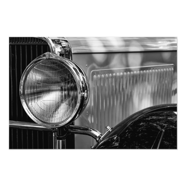 Antikadetaljer - i svartvitt fototryck (Framsidan)