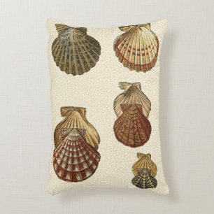 Antikalade Snäckor Prydnadskudde