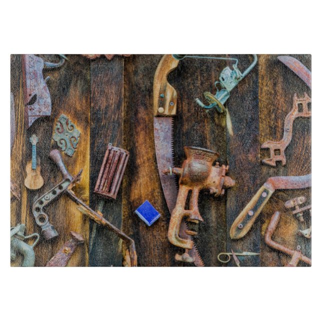 Antikalsamling på väggen (Framsidan)