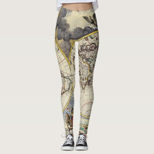 Antikalt Karta inspired (4) Leggings