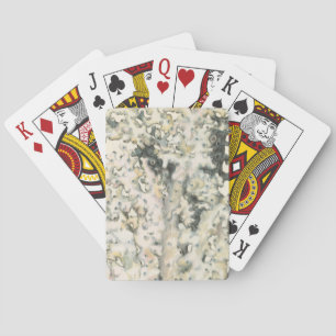 Antikalt vattenfärgskorg spel kort