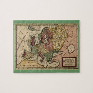 Antikaria 1721 Karta i Europa, ingiven av Herman M Pussel