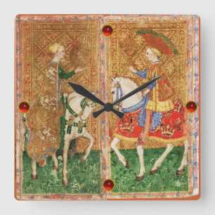 ANTIKAROTER/ DAM AV MYNT OCH KÄNNETECKNING ÖVER KO FYRKANTIG KLOCKA