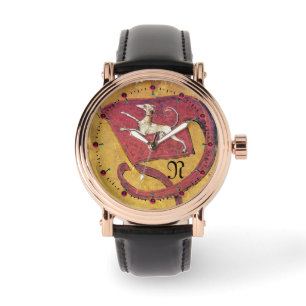 ANTIKAROTER,DOMSTOLKORT FLAGGA AV HUNDAR MONOGRAM ARMBANDSUR