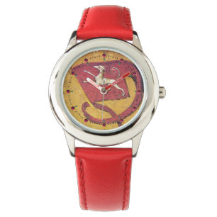 ANTIKARTOR,TYSKA DOMSTOLAR RÖDA FLAGGA AV HUNDAR ARMBANDSUR