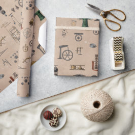 Antikeknisk ingenjörsvetenskap Mönster Presentpapper