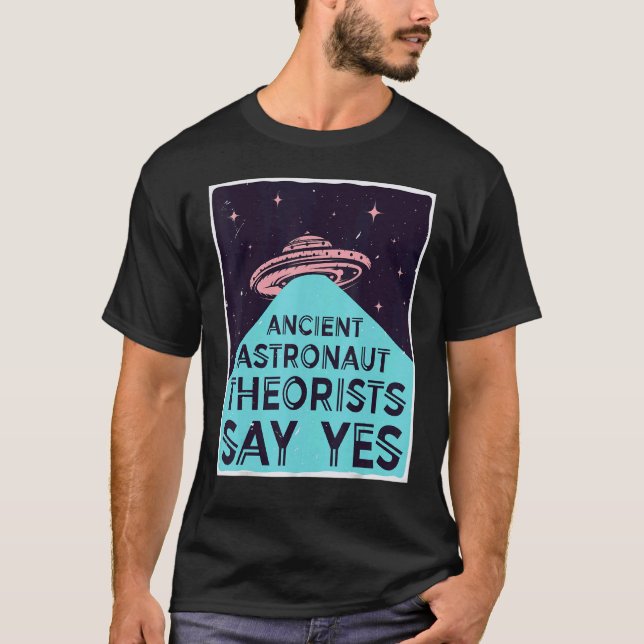 Antikens astronaut-teorister säger ja, Alien Head  T Shirt (Framsida)