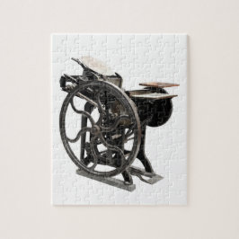 Antiketterpress från 1888-pussel pussel