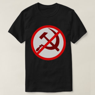 Antikommunism NEJ TILL KOMMUNISM T-Shirt