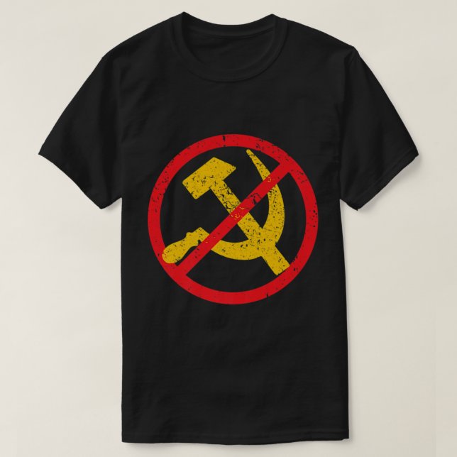 Antikommunismen var trevlig, var inte kommunistisk t shirt (Design framsida)