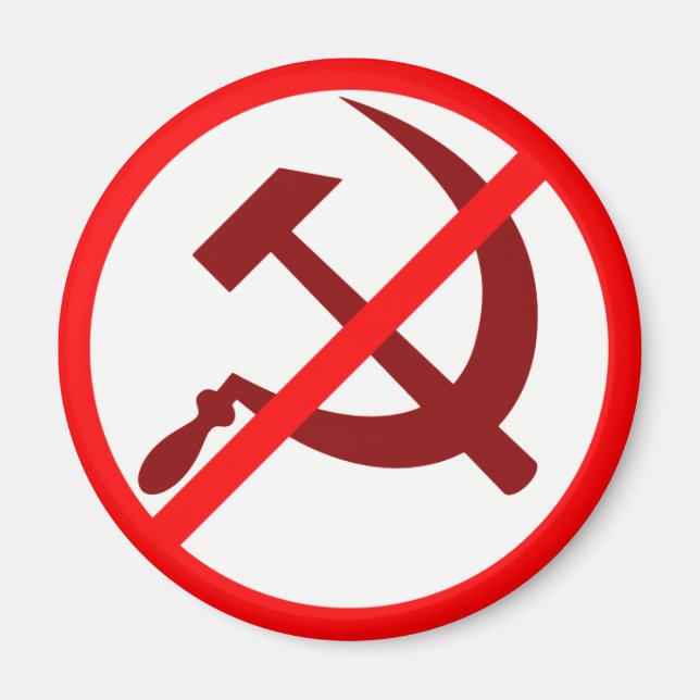Antikommunistisk Magnet (Framsidan)