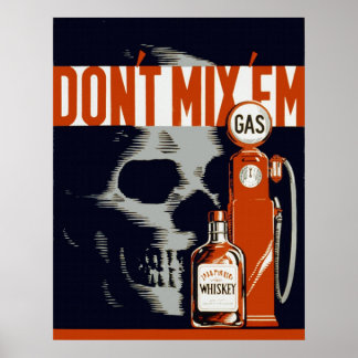 Antikörning Poster