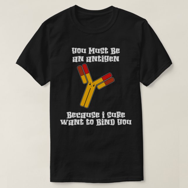 Antikropp AntigenimmunitetMikrobiologi Medicinskt  T Shirt (Design framsida)