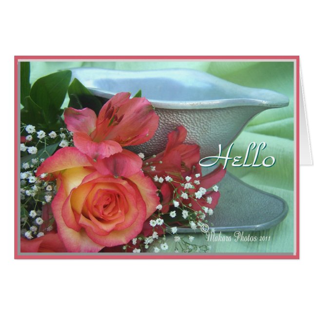 Antikt GS-skyfartyg cookware-något tillfälle Hälsningskort (Framsidan Horizontal)