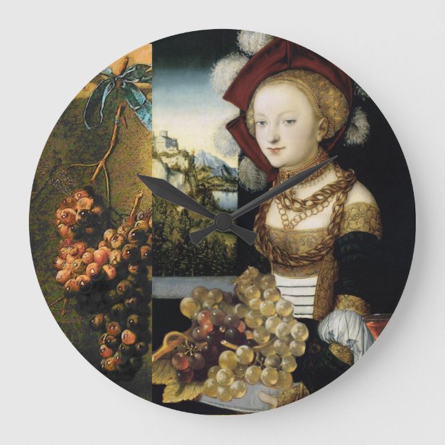 ANTIKT PARTY FÖR AVSMAKNING FÖR DRUVAVINGÅRDVIN STOR KLOCKA (Framsida)