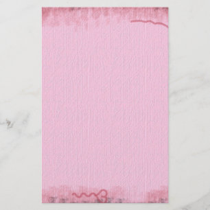 Antikt rosa stationärt brevpapper