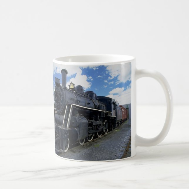 Antikt tåg kaffemugg (Höger)