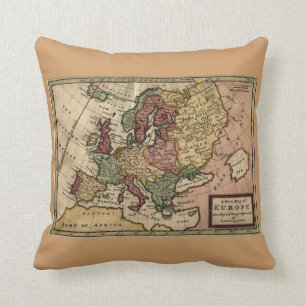 Antikvarisk karta 1721 av Europa av den Herman Kudde