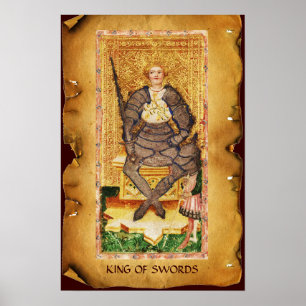 ANTIKVARMÅL FÖR RENAISSANCE/KUNG AV SVORDER POSTER