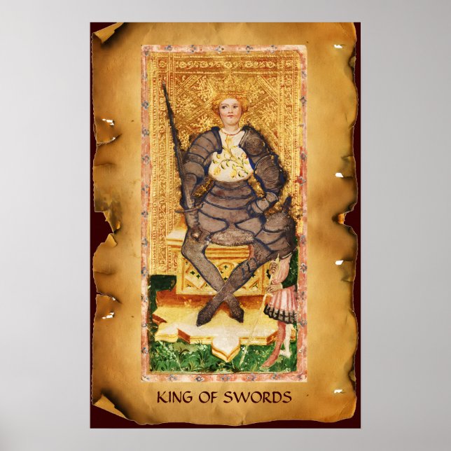 ANTIKVARMÅL FÖR RENAISSANCE/KUNG AV SVORDER POSTER (Framsidan)