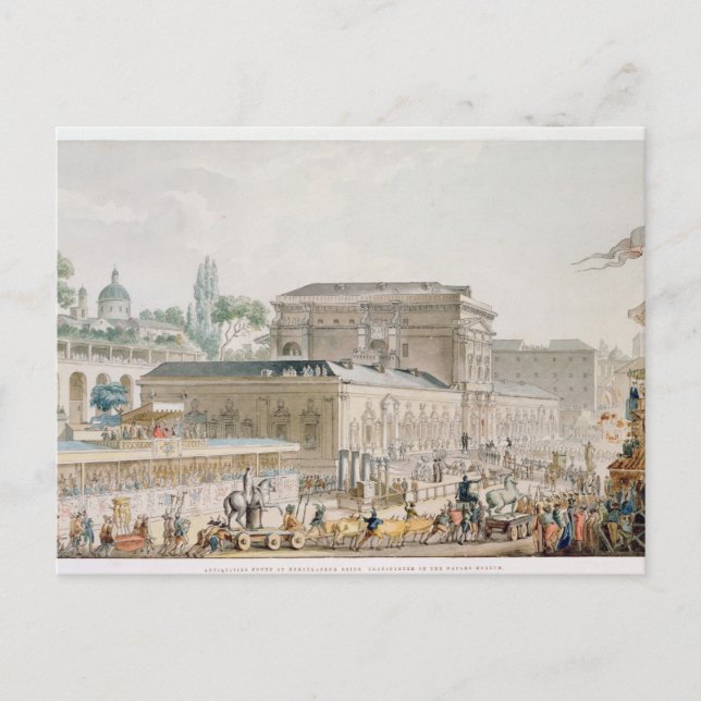 Antikvikter i Herculaneum Vykort (Framsida)