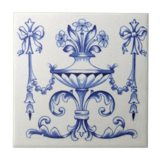 Antikvitet Transferware för reproduktion VT0041 Kakelplatta