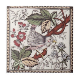 Antikvitet Transferware för reproduktion VT0082 Kakelplatta