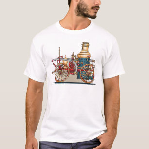Antikviteten avfyrar manar för lastbilångapumper t shirt