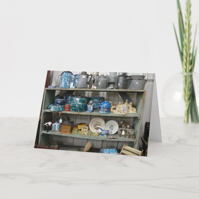 Antikviteter för försäljning kort (Framsida)