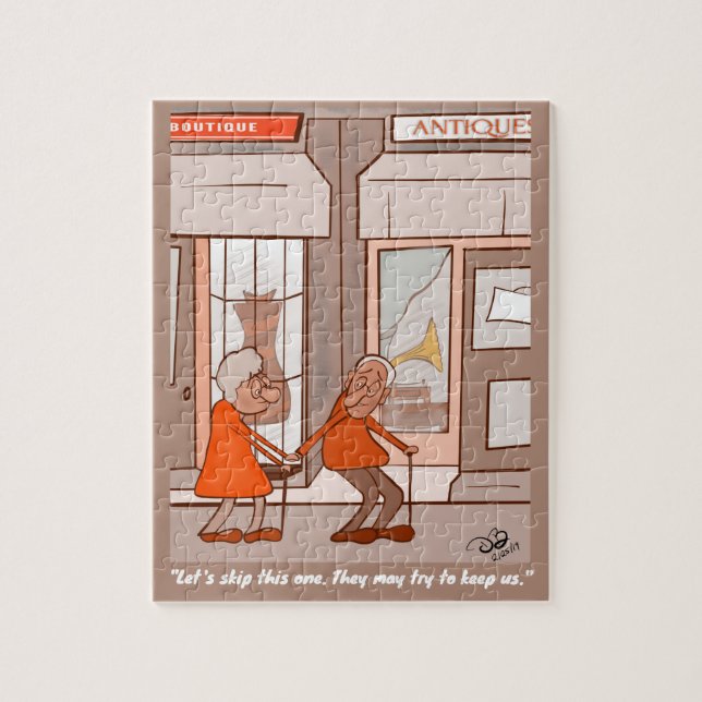 Antikviteter Pussel (Vertikal)