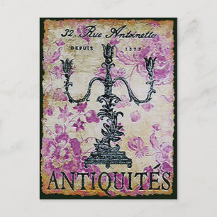 Antikviteter ~ vykort